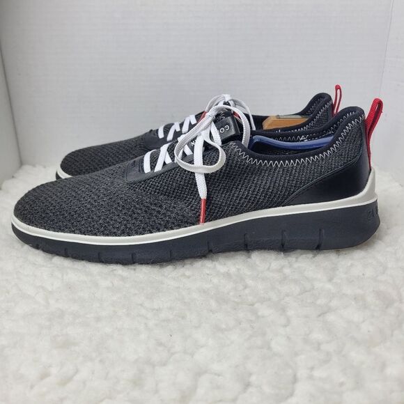 Cole Haan Generation Zerogrand Stitchlite Men's Sneaker Size 11.5 Charcoal Knit - Picture 3 of 10
